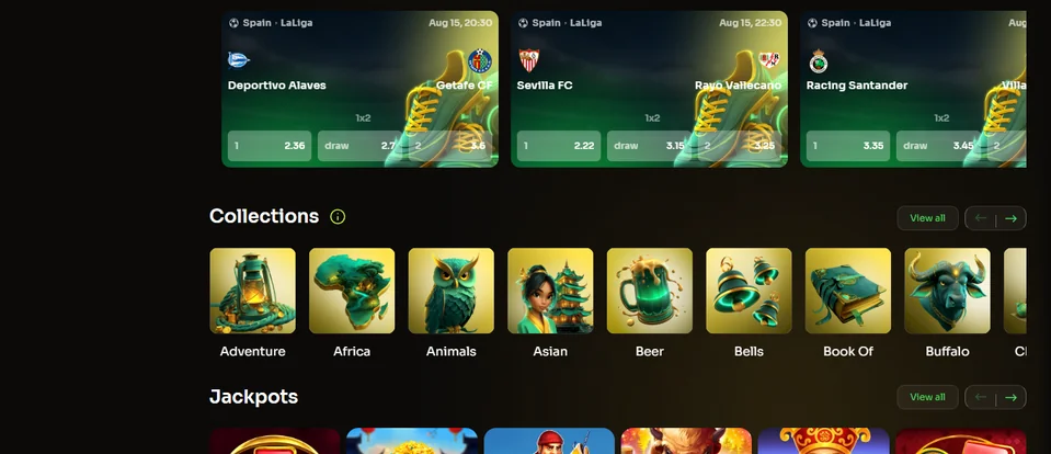 Bekijk jackpots catalogus